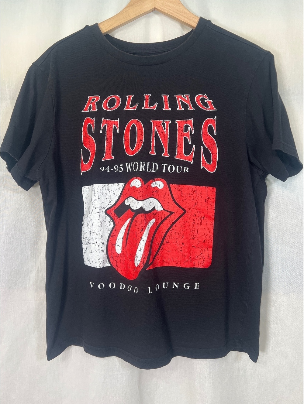 The Rolling Stones Voodoo Lounge Graphic T-Shirt Women's Medium